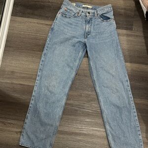 Levi's Light Blue Straight Jeans